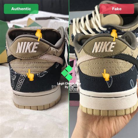 travis scott nike sb real vs fake|travis scott sb dunks pattern.